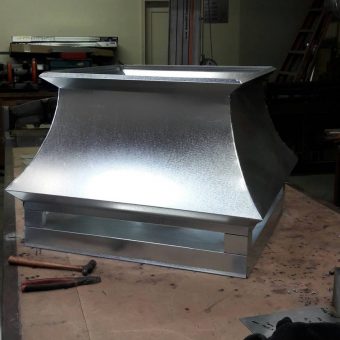 831 Heating & Sheetmetal Inc. custom vent hood